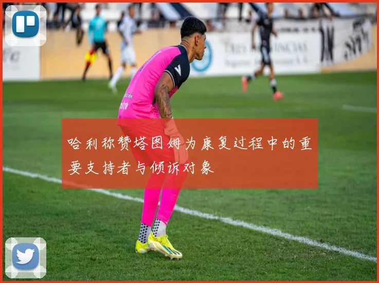 哈利称赞塔图姆为康复过程中的重要支持者与倾诉对象